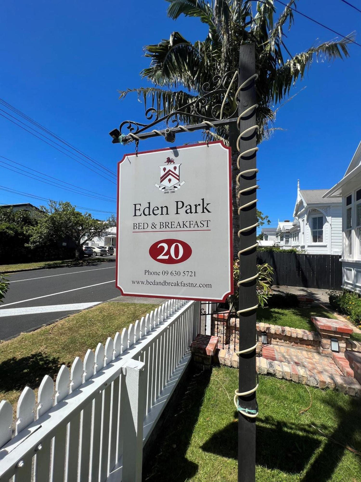 Eden Park Bed And Breakfast Inn Auckland Kültér fotó